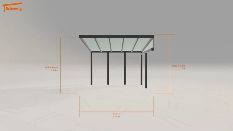 #DE Schweng Terrassenüberdachung S350 (ID 42kvp9)