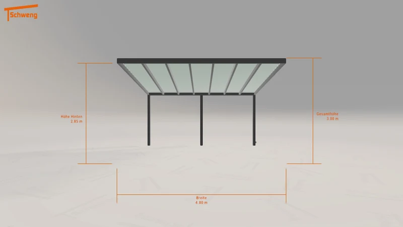 #AT Schweng Terrassenüberdachung S400 (ID zb45gm)