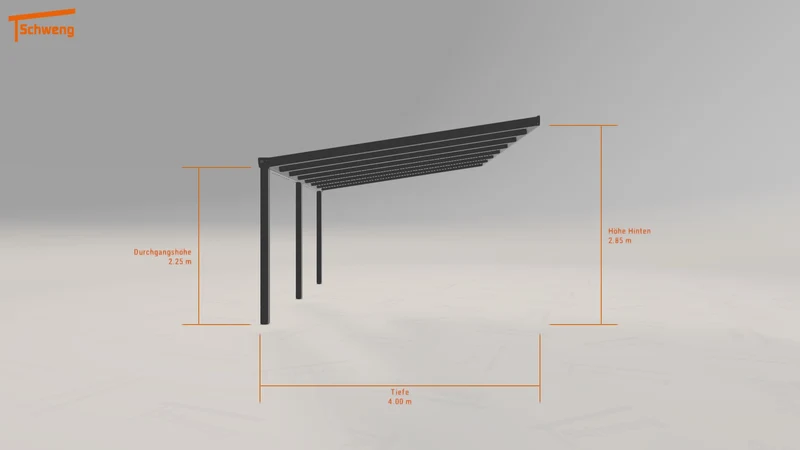 #AT Schweng Terrassenüberdachung S400 (ID zb45gm)