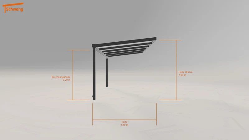 #DE Schweng Pultdachcarport S400 (ID 5md8gp) #MTG