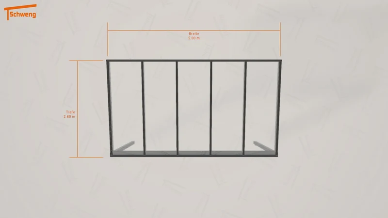 #DE Schweng Pultdachcarport S400 (ID 5md8gp) #MTG