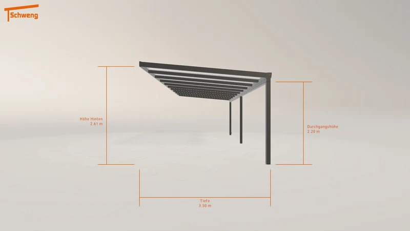 #DE Schweng Terrassenüberdachung S400 (ID 42kxzg)