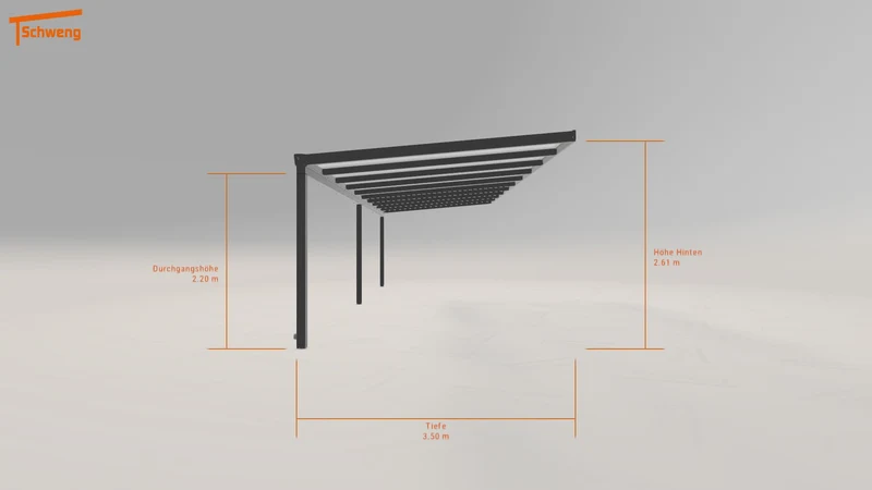 #DE Schweng Terrassenüberdachung S400 (ID 42kxzg)