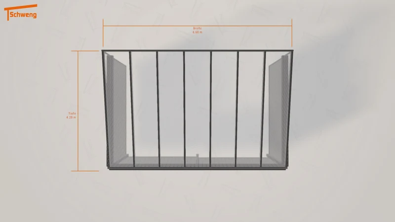 #DE Schweng Terrassenüberdachung S400 (ID 779jmq)