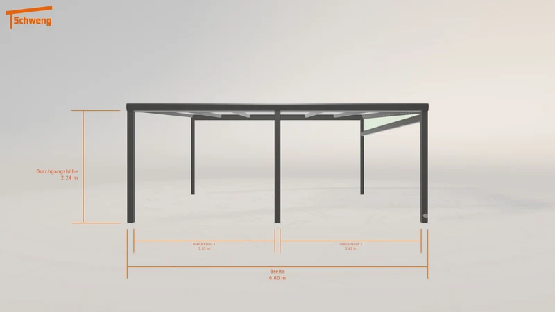 #CH Schweng Terrassenüberdachung S400 (ID pbdmzk)