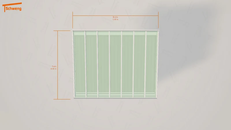 #DE Schweng Terrassenüberdachung S400 (ID 42kj7z)