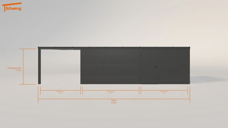 #DE Schweng Pultdachcarport S350 (ID mjqmw9) #MTG