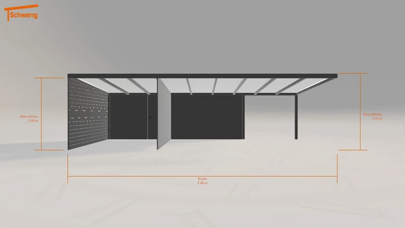 #DE Schweng Pultdachcarport S350 (ID mjqmw9) #MTG