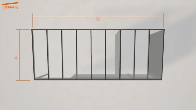 #DE Schweng Pultdachcarport S350 (ID mjqmw9) #MTG