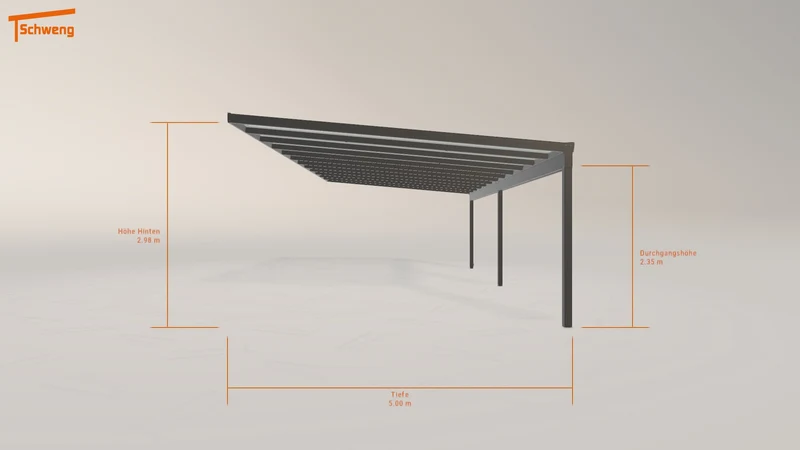 #DE Schweng Terrassenüberdachung S400 (ID yg2drz)
