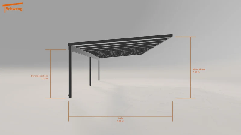 #DE Schweng Terrassenüberdachung S400 (ID yg2drz)