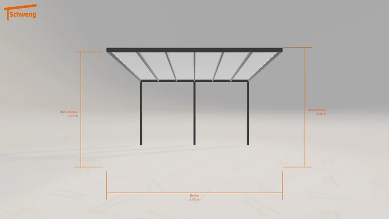 #DE Schweng Pultdachcarport S400 (ID k2gggp)