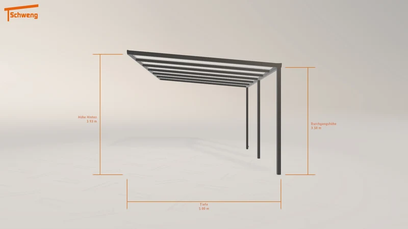 #DE Schweng Pultdachcarport S400 (ID k2gggp)