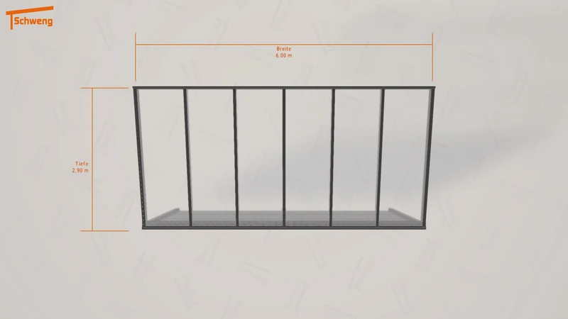 #DE Schweng Pultdachcarport S400 (ID 7792d5)