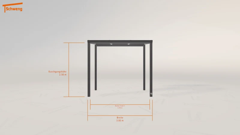 #DE Schweng Terrassenüberdachung S350 (ID 2qk93j)