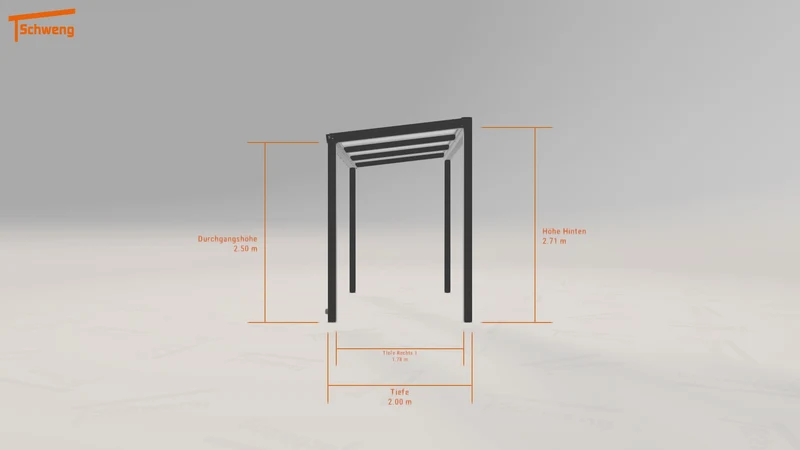 #DE Schweng Terrassenüberdachung S350 (ID 2qk93j)