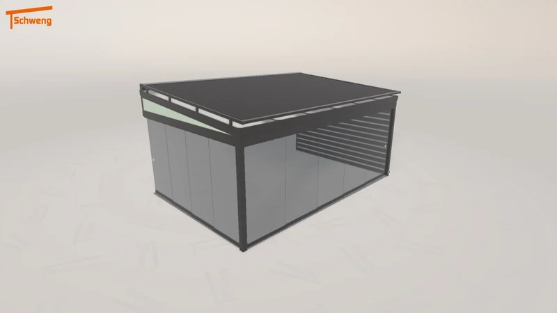 #DE Schweng Terrassenüberdachung S400 (ID dv8drq)