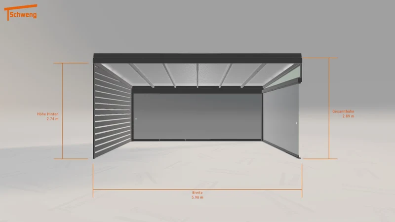 #DE Schweng Terrassenüberdachung S400 (ID dv8drq)