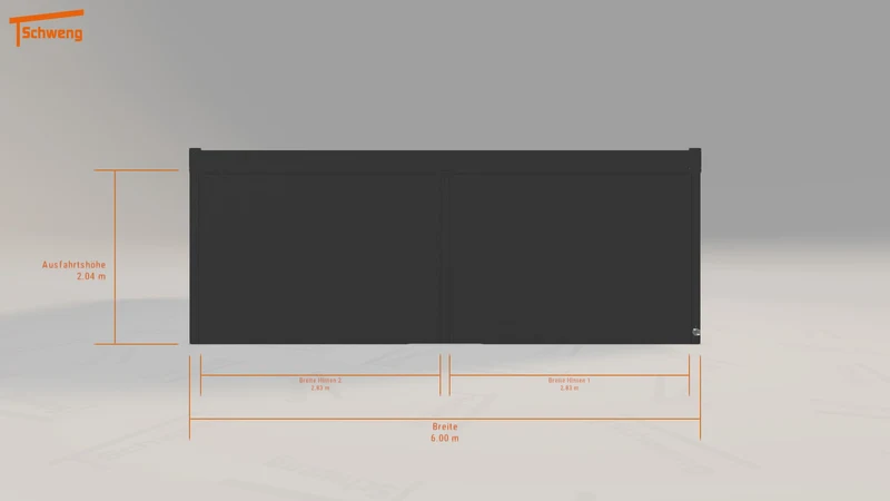 #DE Schweng Flachdachcarport C600 (ID g7zvd4) #MTG