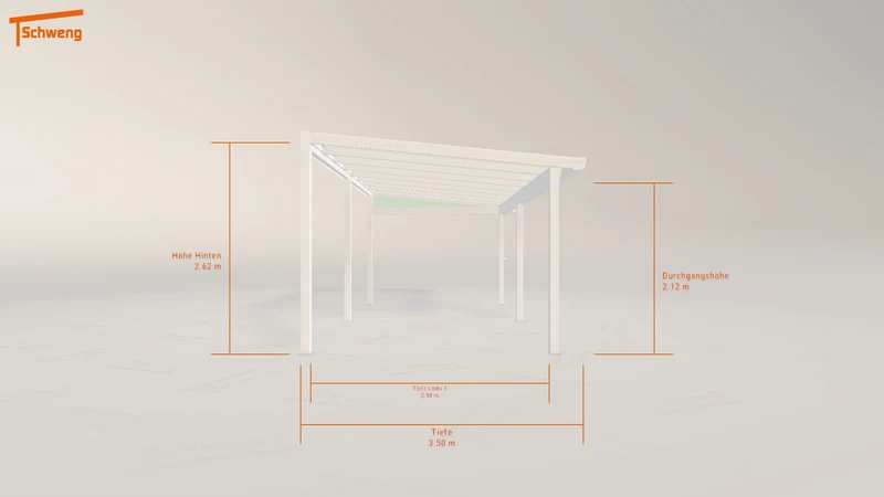 #DE Schweng Terrassenüberdachung S400 (ID 2qk44y)
