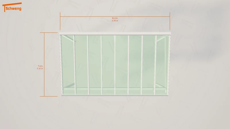 #DE Schweng Terrassenüberdachung S400 (ID 2qk44y)