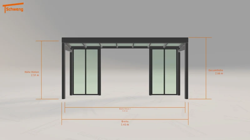 #DE Schweng Terrassenüberdachung S350 (ID n5nx24)