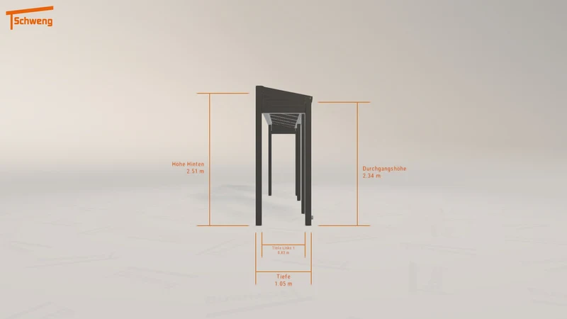 #DE Schweng Terrassenüberdachung S350 (ID n5nx24)