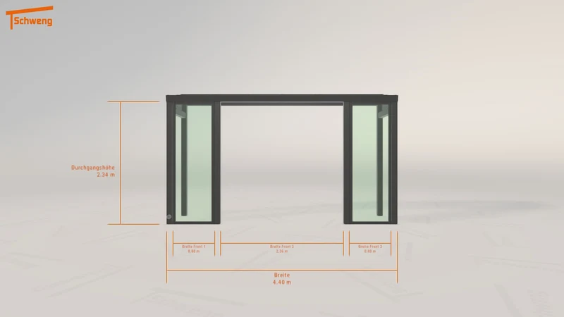 #DE Schweng Terrassenüberdachung S350 (ID mjq7d5)