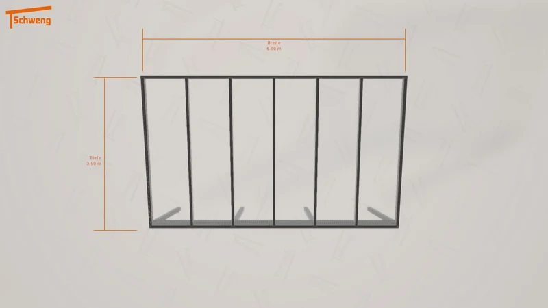 #DE Schweng Terrassenüberdachung S350 (ID w3pxjj)
