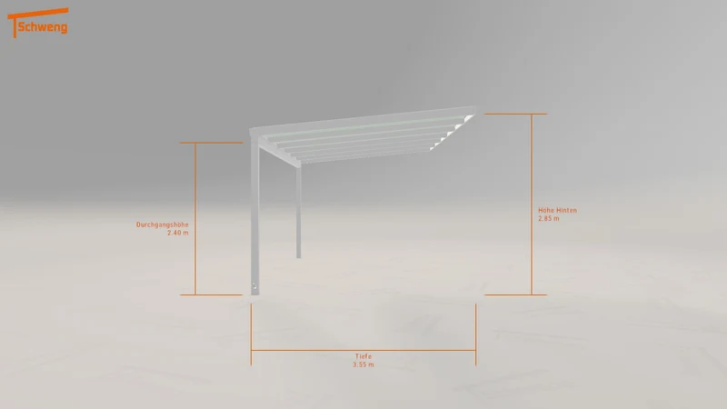#AT Schweng Pultdachcarport S350 (ID 85ypjq)