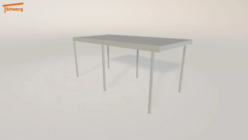 #DE Schweng Flachdachcarport C600 (ID zb43q4) #MTG