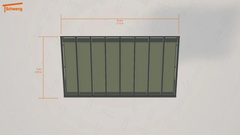 #DE Schweng Terrassenüberdachung S350 (ID v4p2x7)