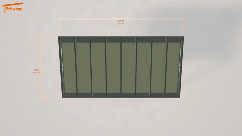 #DE Schweng Terrassenüberdachung S350 (ID mjqvn3)