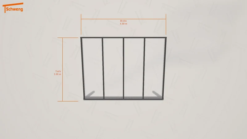 #DE Schweng Pultdachcarport S400 (ID k2gr5b)