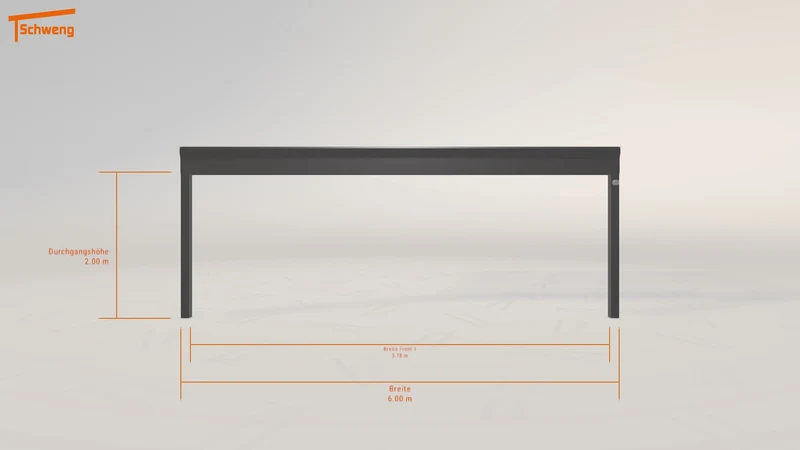 #DE Schweng Pultdachcarport S400 (ID v4p9m3)