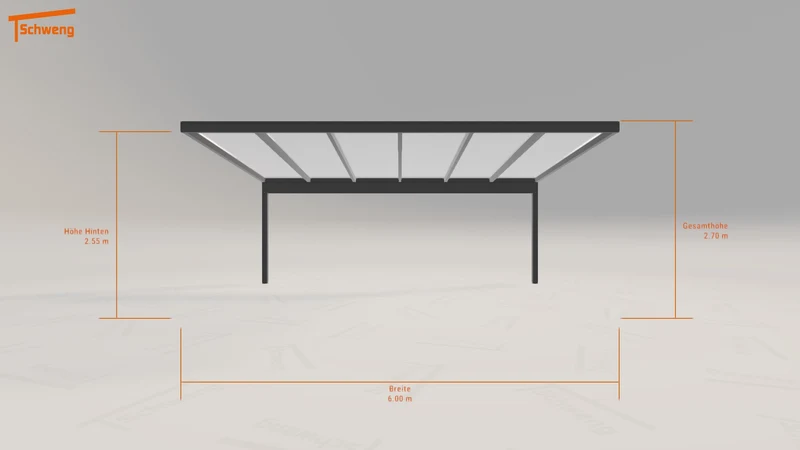 #DE Schweng Pultdachcarport S400 (ID v4p9m3)