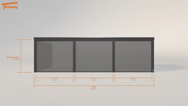 #DE Schweng Terrassenüberdachung S400 (ID mjqrrg)