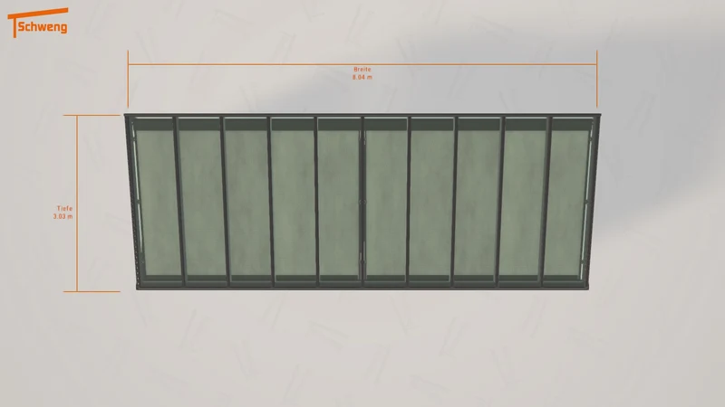 #DE Schweng Terrassenüberdachung S400 (ID mjqrrg)
