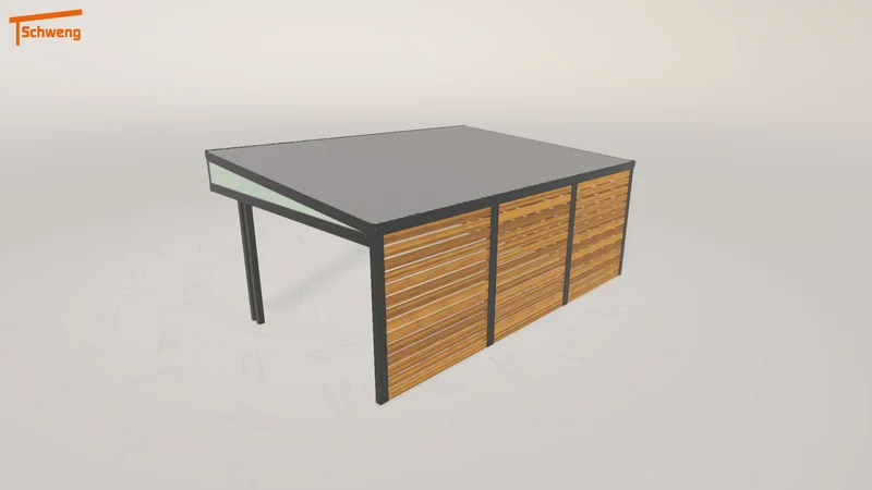 #DE Schweng Pultdachcarport S400 (ID 779xjx) #MTG