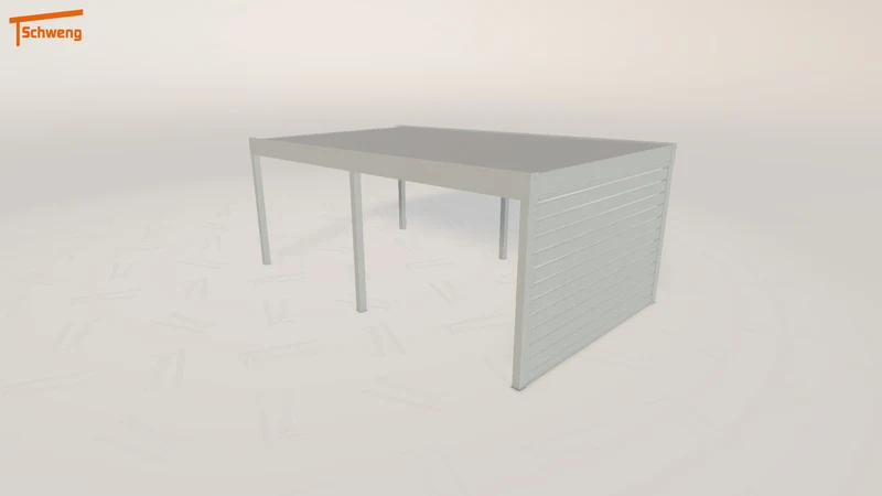 #DE Schweng Flachdachcarport C600 (ID dv8k4b) #MTG