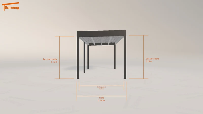 #DE Schweng Flachdachcarport C600 (ID yg2yyb) #MTG