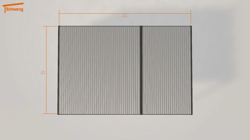 #DE Schweng Flachdachcarport C600+ (ID bk7qqp) #MTG