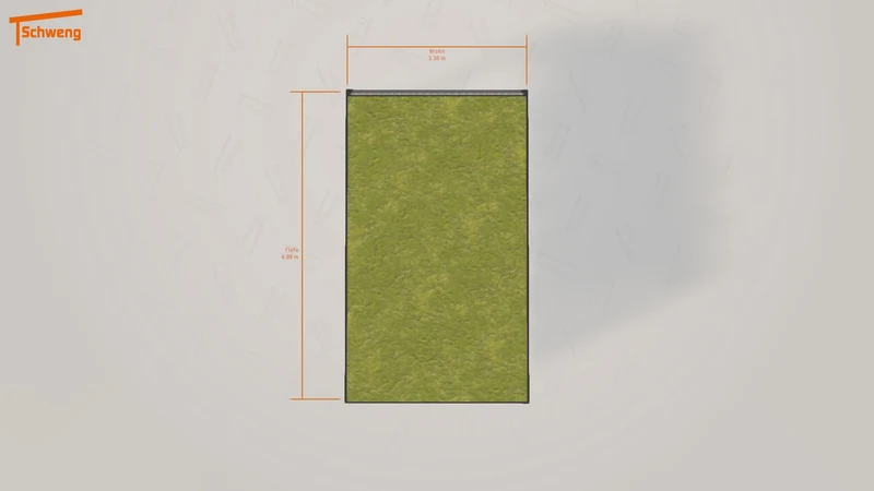 #DE Schweng Flachdachcarport C600+ (ID 779ww2)