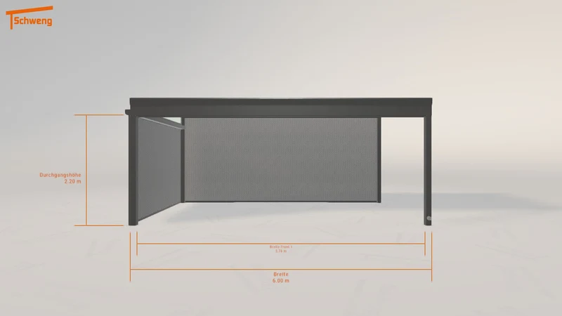 #DE Schweng Terrassenüberdachung S400 (ID w3pp7w)