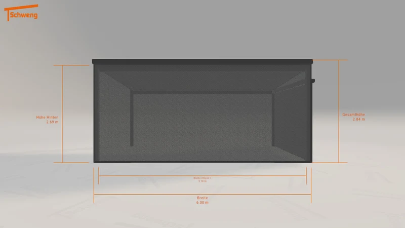 #DE Schweng Terrassenüberdachung S400 (ID w3pp7w)
