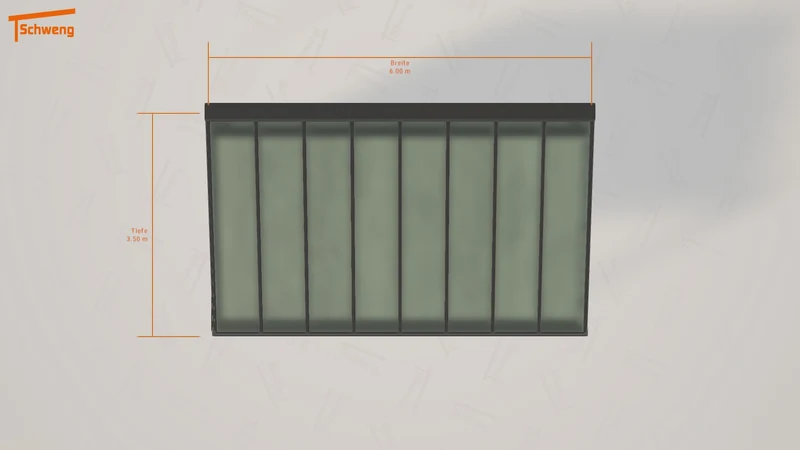 #DE Schweng Terrassenüberdachung S400 (ID w3pp7w)