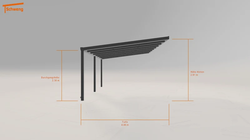 #DE Schweng Terrassenüberdachung S400 (ID jjnnzw)