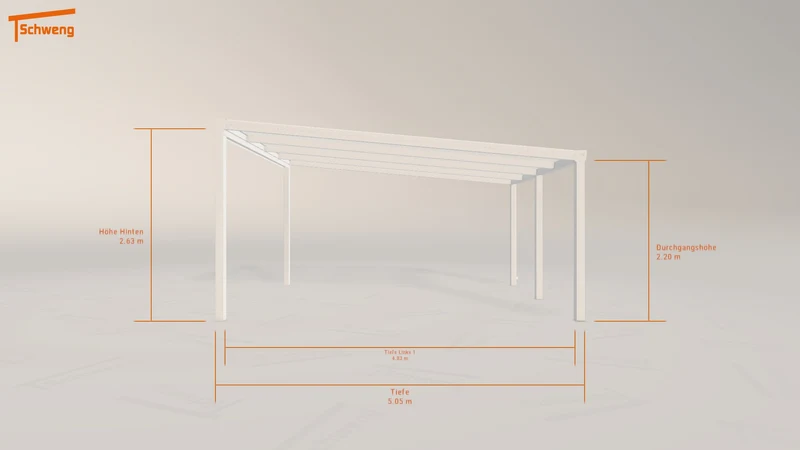 #DE Schweng Pultdachcarport S400 (ID dv8853) #MTG