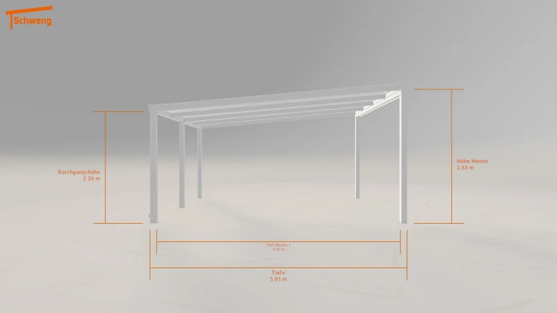 #DE Schweng Pultdachcarport S400 (ID dv8853) #MTG