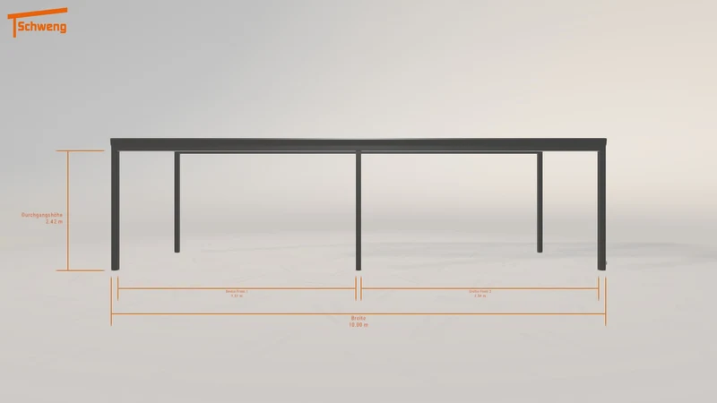 #DE Schweng Terrassenüberdachung S400 (ID 9w5ybg)